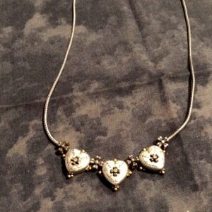 ❤️ Brighton Three Hearts Necklace